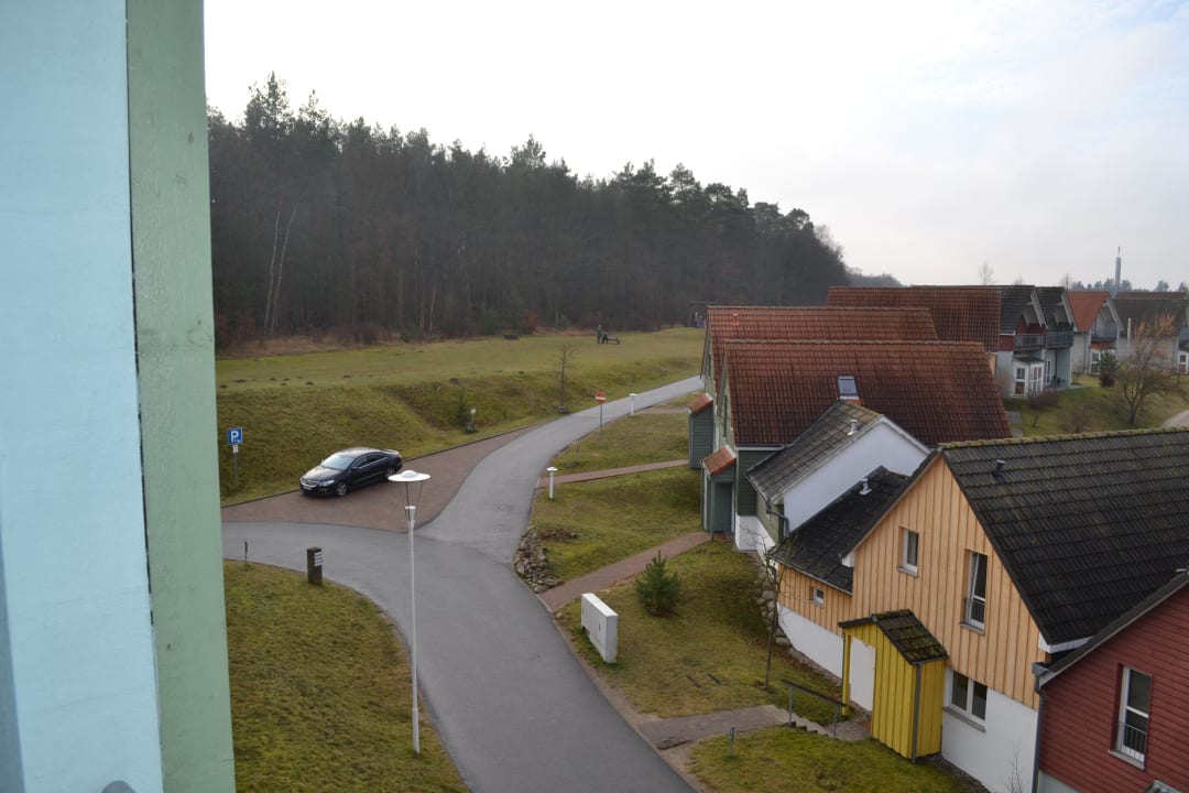 Blick aus dem Zimmer Precise Resort Marina Wolfsbruch