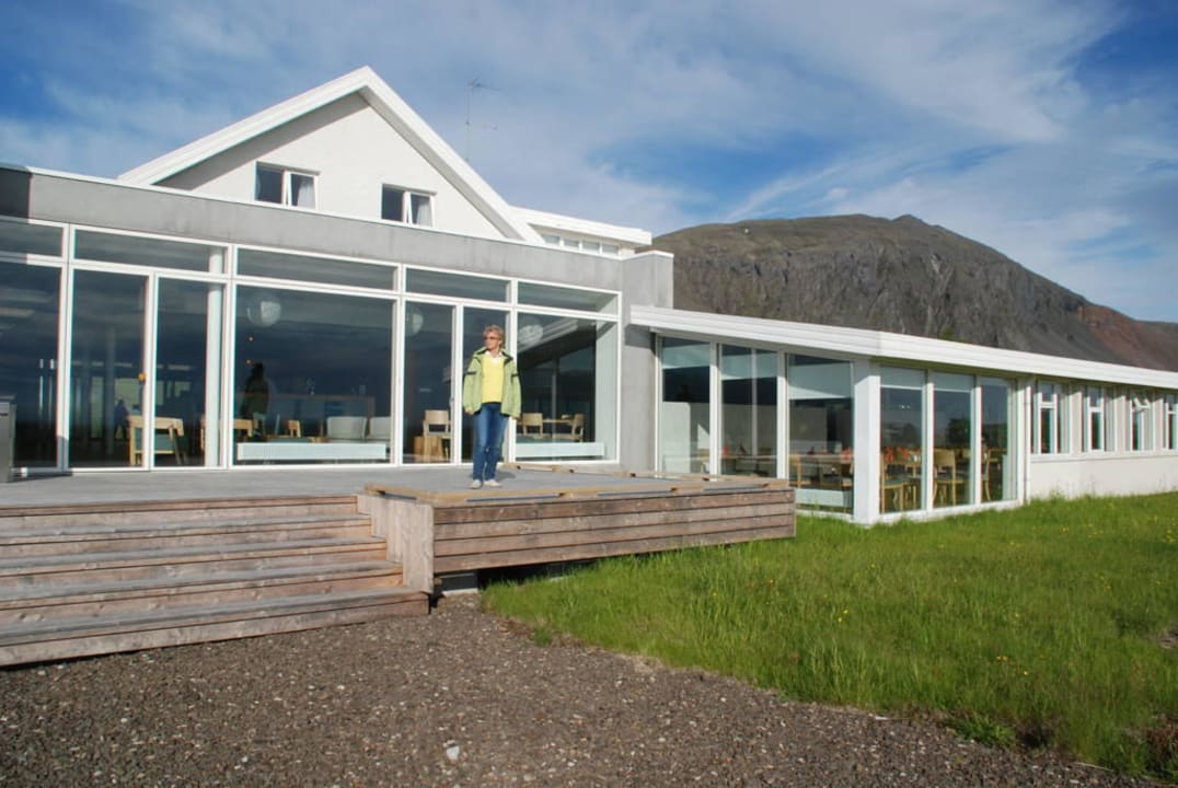 Ansicht hinten Fosshotel Vatnajökull