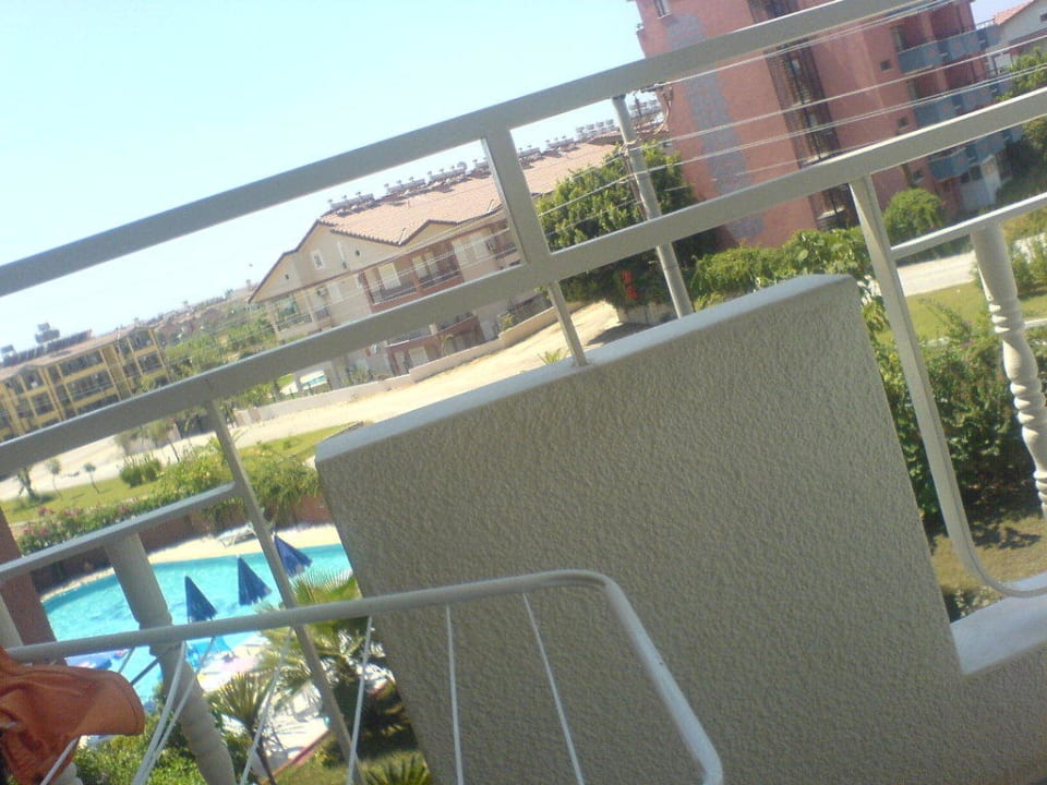 Blick vom Balkon Hotel Özgürhan
