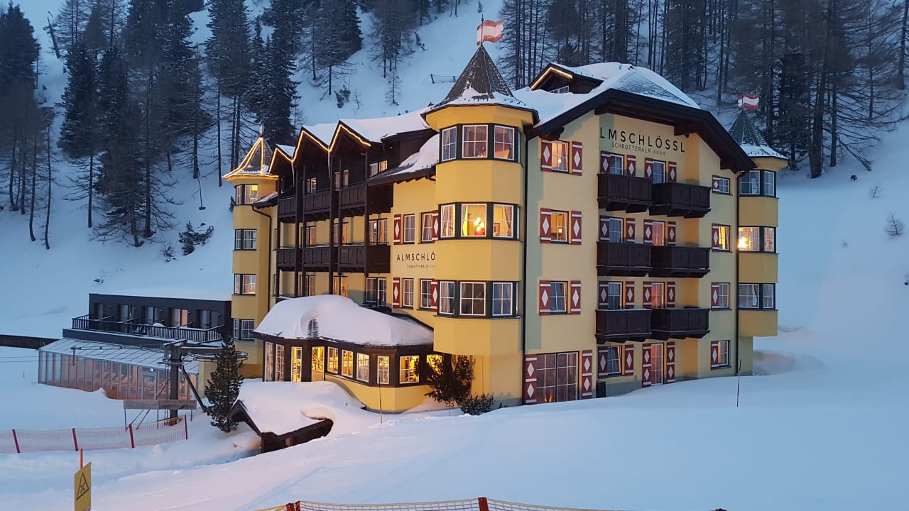 Ausblick Hotel Almschlössl / Schrotteralm