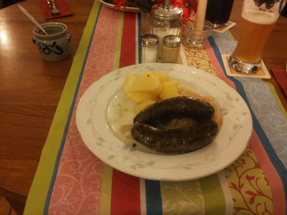 Bavarian food Hotel Gasthof Goldener Greifen