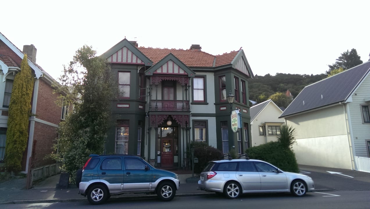 Außenansicht Guesthouse Sahara