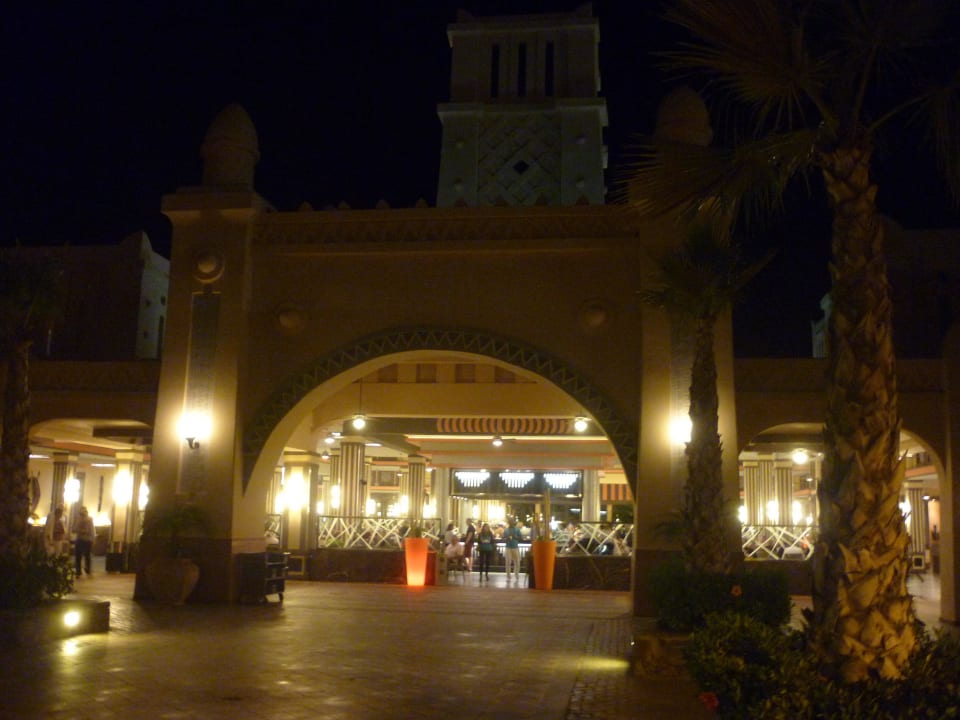 Teil vom Abendbereich Hotel Riu Touareg