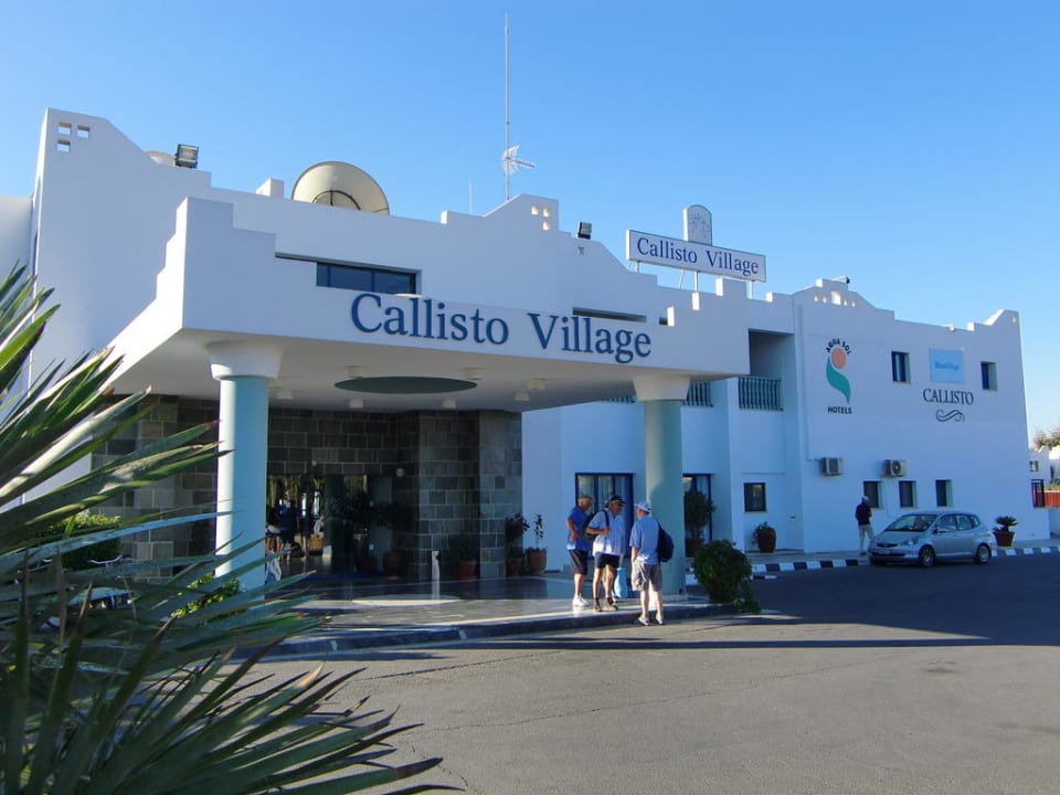 Hotel-Haupteingang Atlantica Callisto