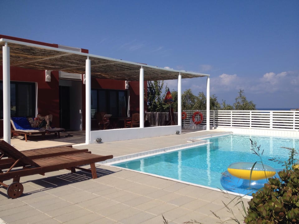 Terresse mit Pool Villa Bamboo