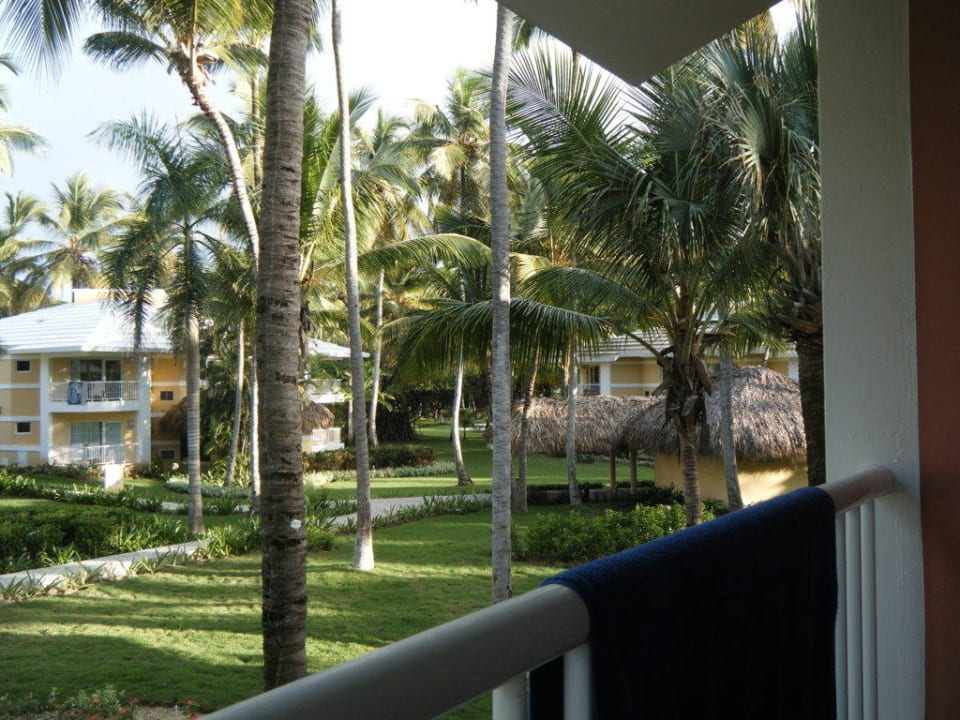 Wunderschöner Ausblick vom Balkon im 1. Stock Grand Palladium Select Bávaro Resort & Spa