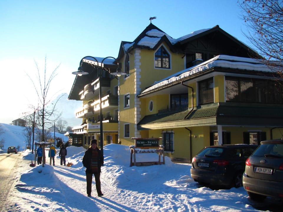 Ansicht von der Straße Ferienhotel Elisabeth