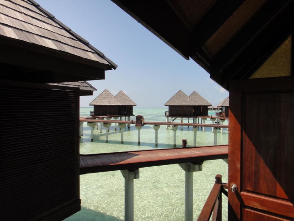 Blick aus dem Bad Sun Siyam Olhuveli