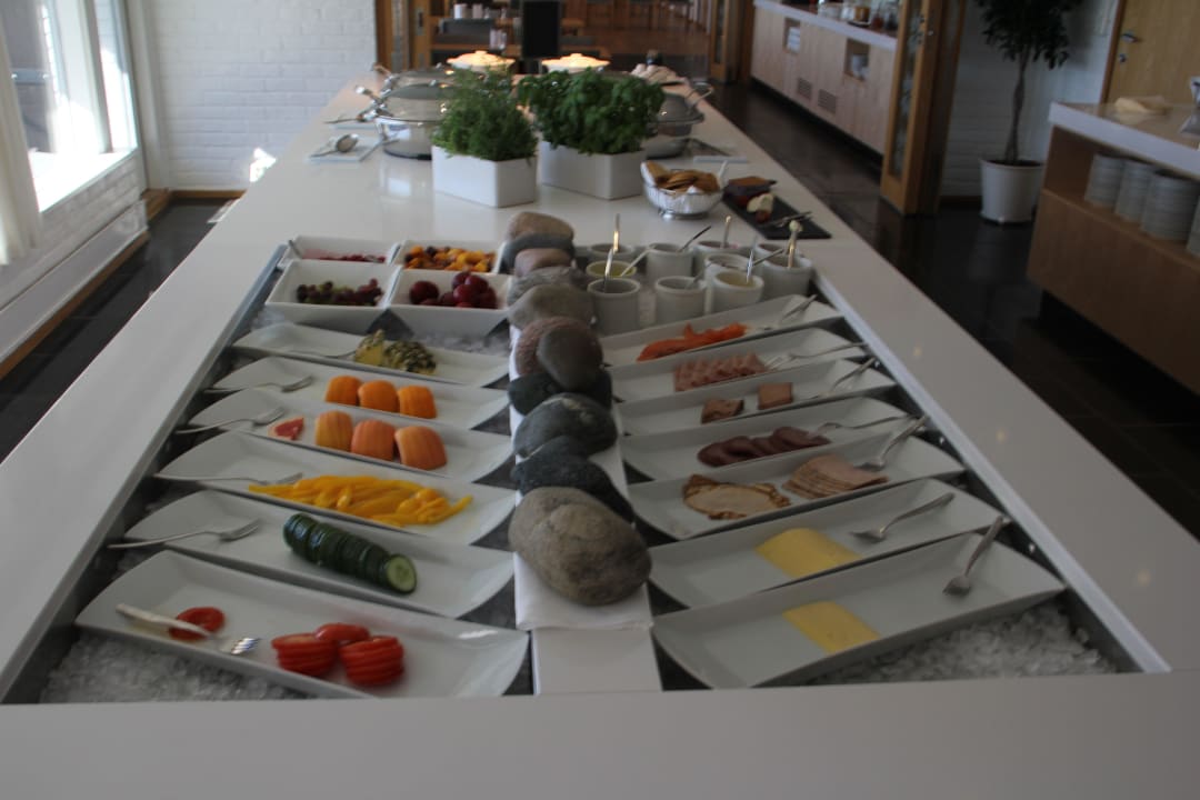 Teil des Frühstückbuffets Voksenasen Hotell, BW Signature Collection