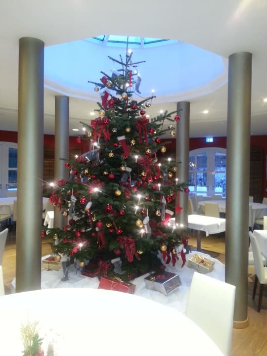 Weihnachtsbaum im Restaurant Hotel Das Ludwig