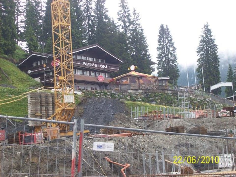 Ein herrlicher Blick auf das Hotel MY ALPENWELT Resort