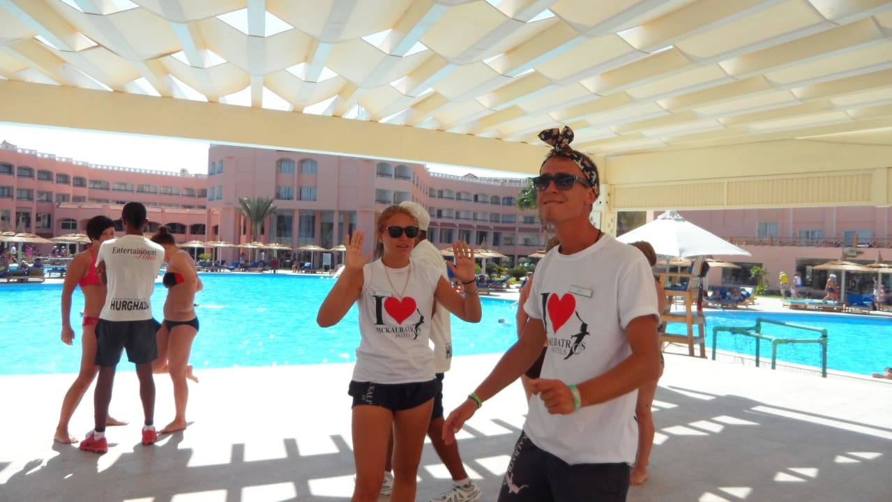 Аниматоры Саша и Алена Beach Albatros Resort