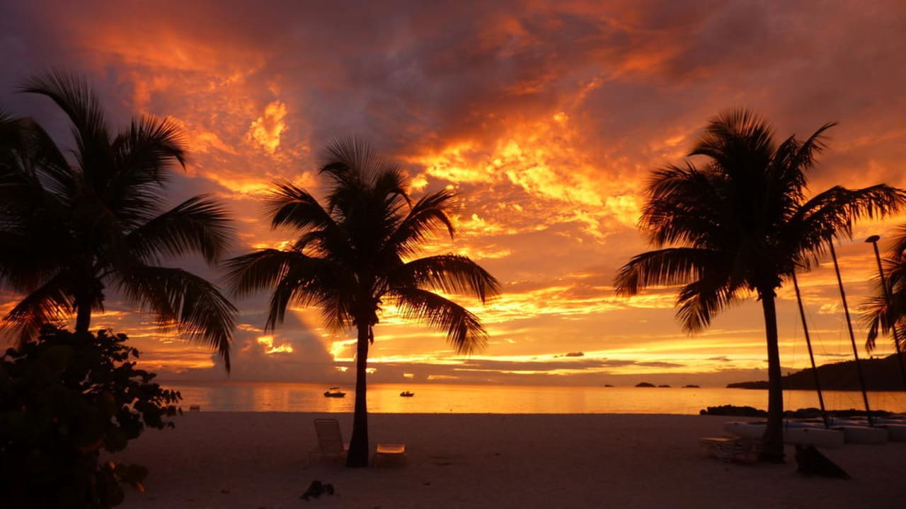 Sonnenuntergang3 Jolly Beach Resort