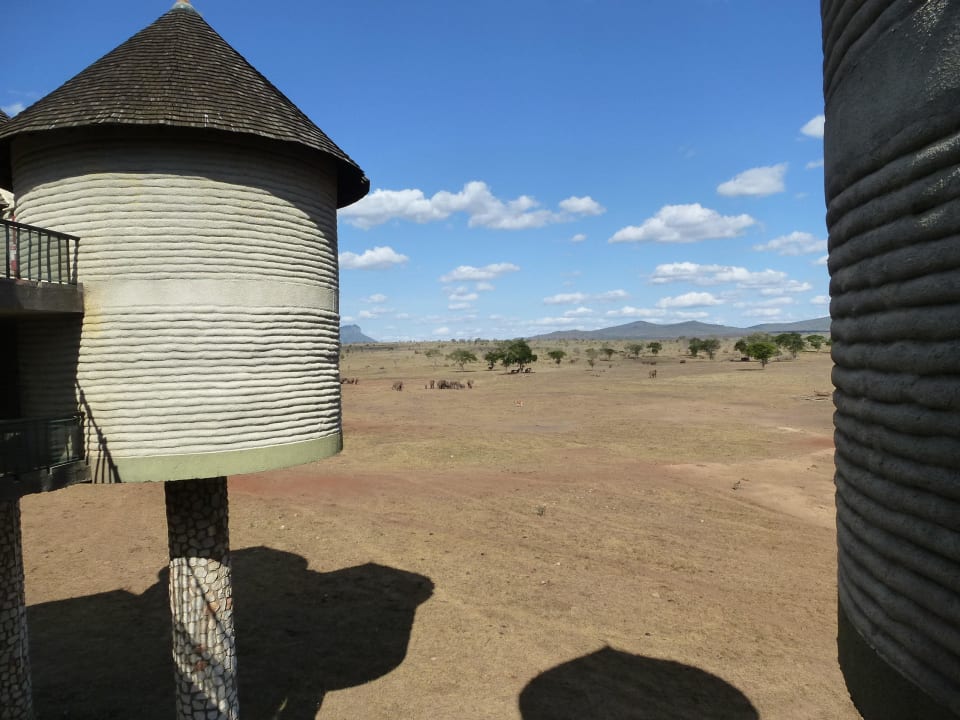 Blick in die Landschaft Salt Lick Safari Lodge
