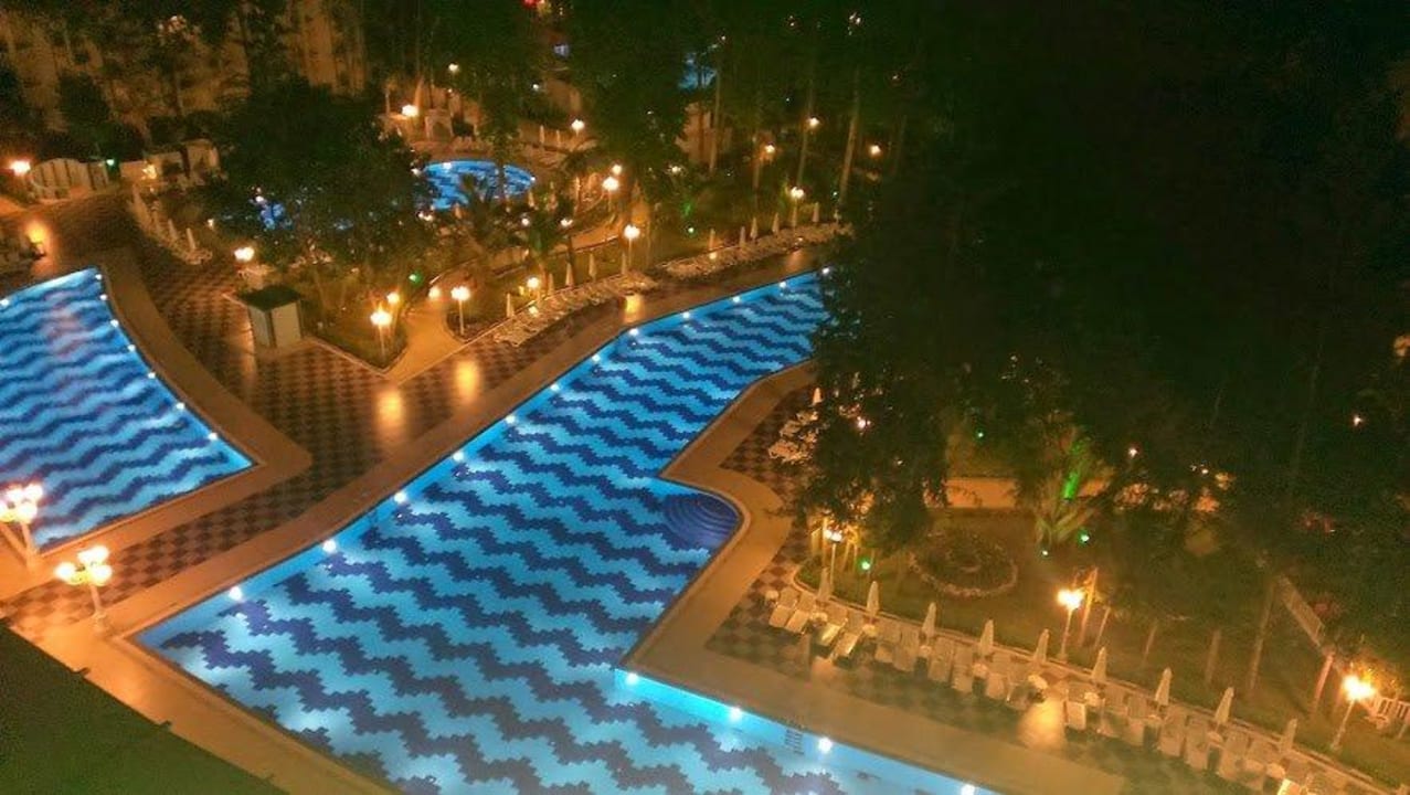 Blick von Zimmer Hotel Botanik Platinum