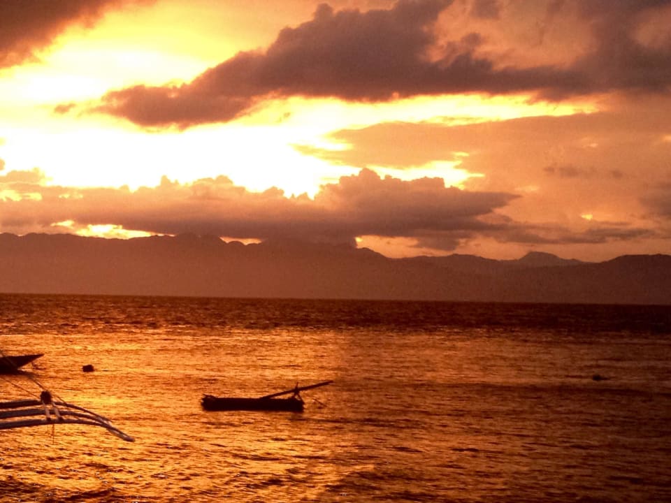 Sonnenuntergang  Hotel Turtle Bay Dive Resort