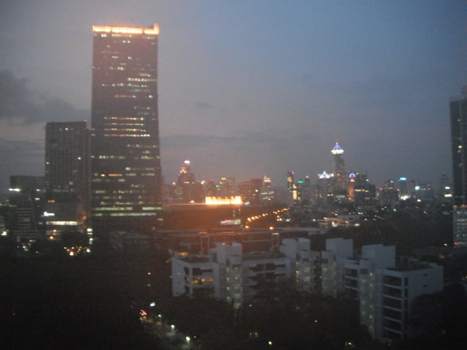 Sicht vom Balkon  Pantip Suites Sathorn