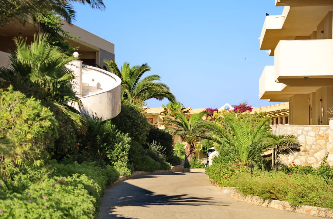 Gartenanlage Hotel Kalithea Mare Palace