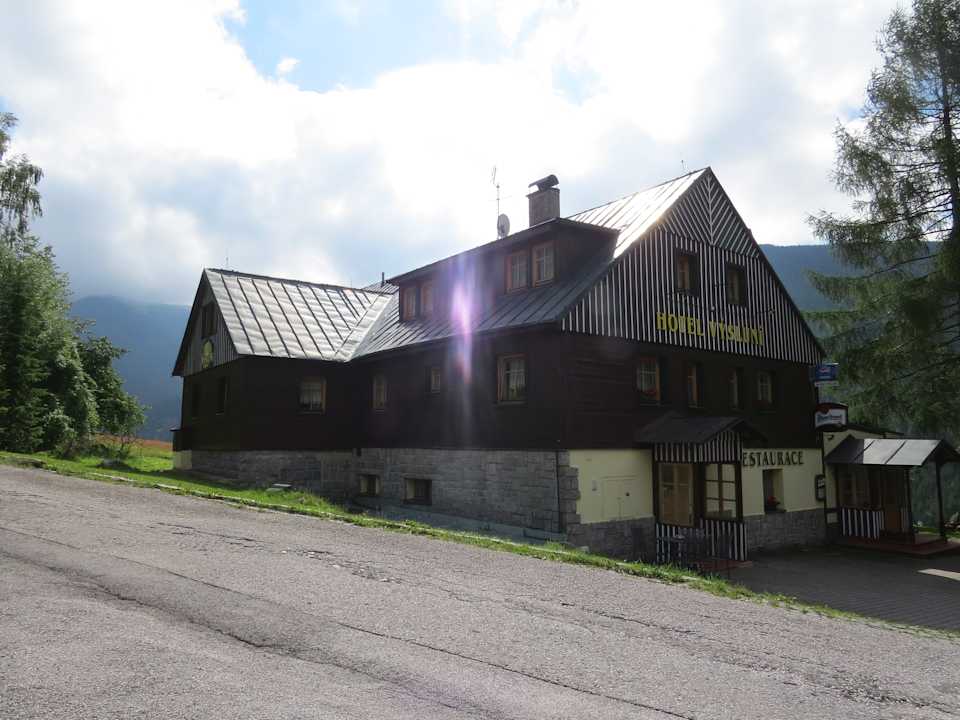 Wenig los Hotel Vysluni