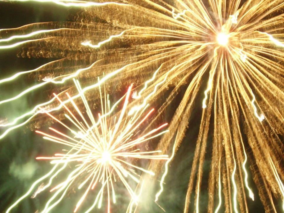 Krönender Abschluss mit Feuerwerk Kaya Belek Hotel