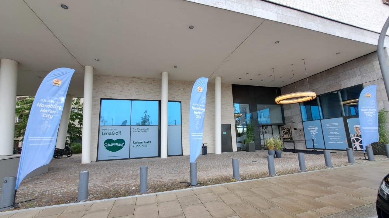 Lobby JUFA Hotel Hamburg HafenCity
