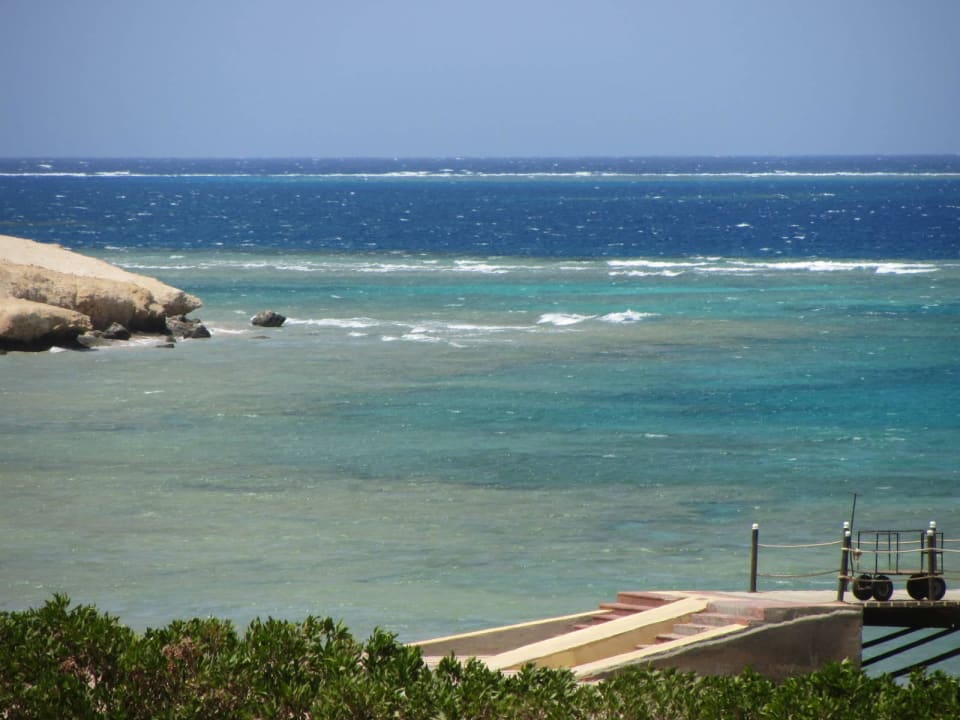 Blick zum Riff Fantazia Resort Marsa Alam
