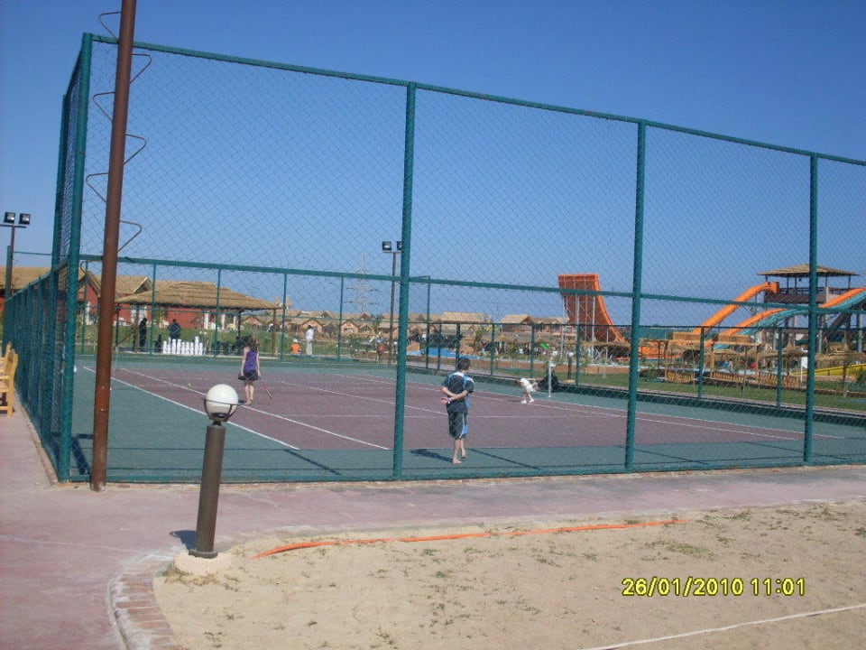 Tennisplatz Pickalbatros Jungle Aqua Park Resort - Neverland Hurghada