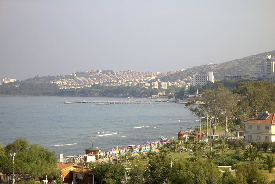 Blick vom Balkon Hotel Ephesia