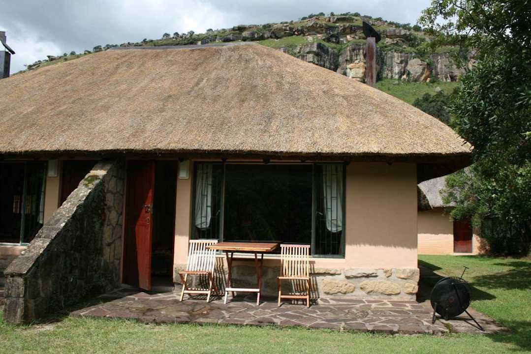 Terrasse Giants Castle Camp