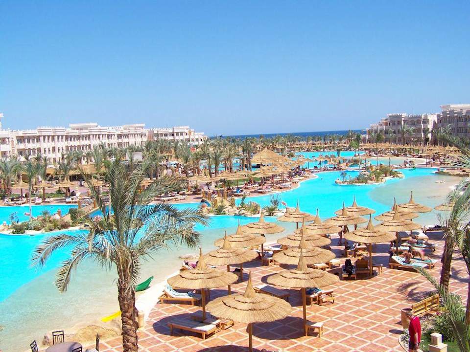 Blick auf Pool Pickalbatros Palace Resort