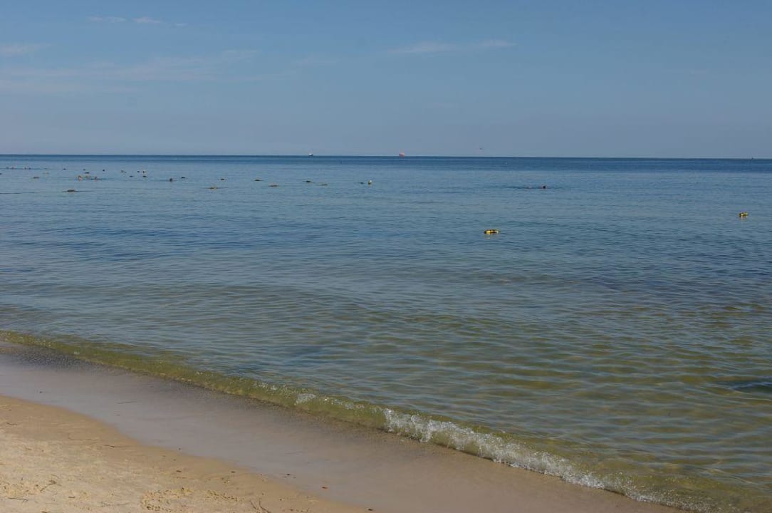 das Meer direkt am hoteleigenen Sandstrand Houda Golf & Beach Club