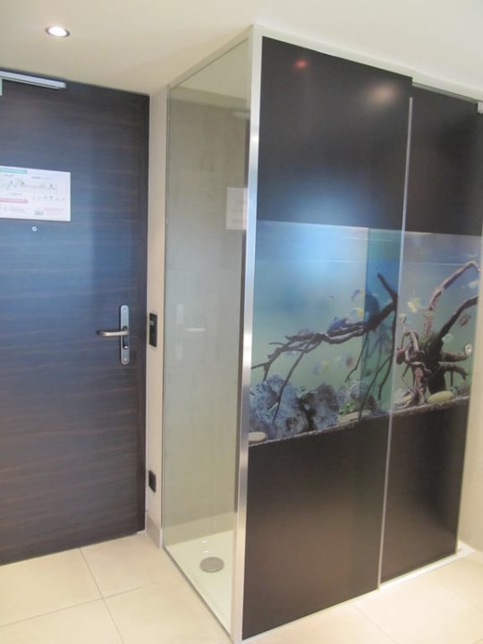 Regendusche mit Unterwassermotiv Radisson Blu Hotel Leipzig