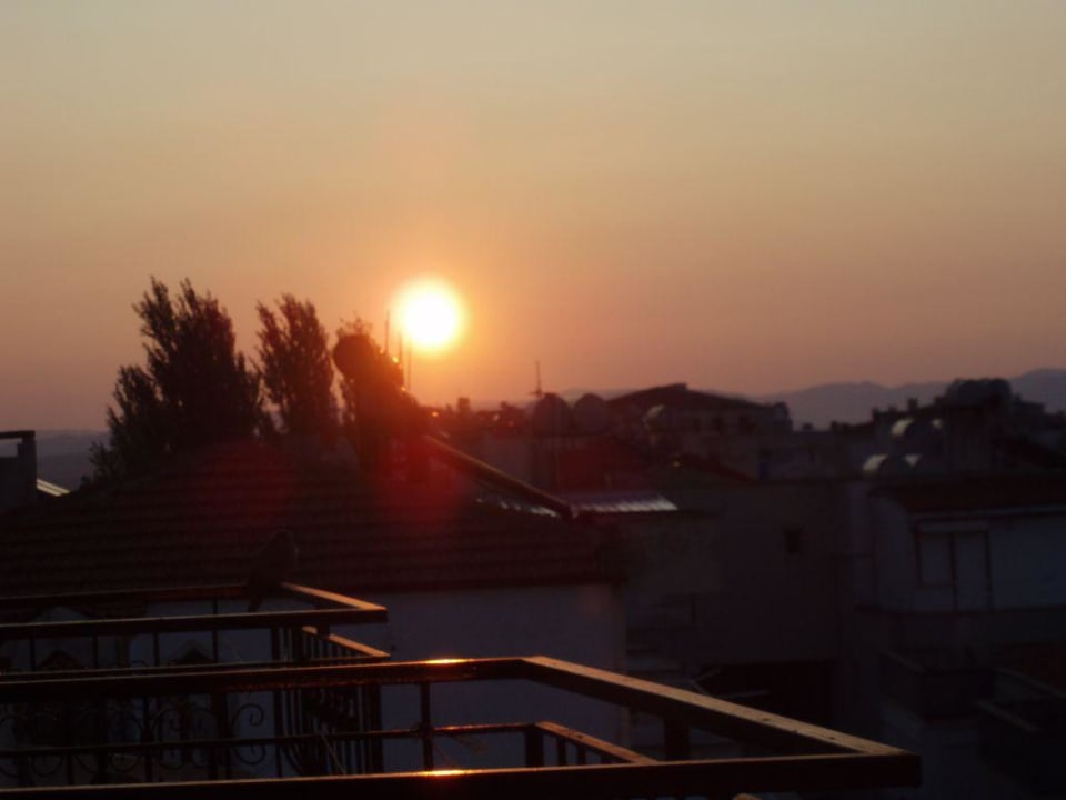 Sonnenaufgang vom Zimmer aus aufgenommen! Hotel Kalif