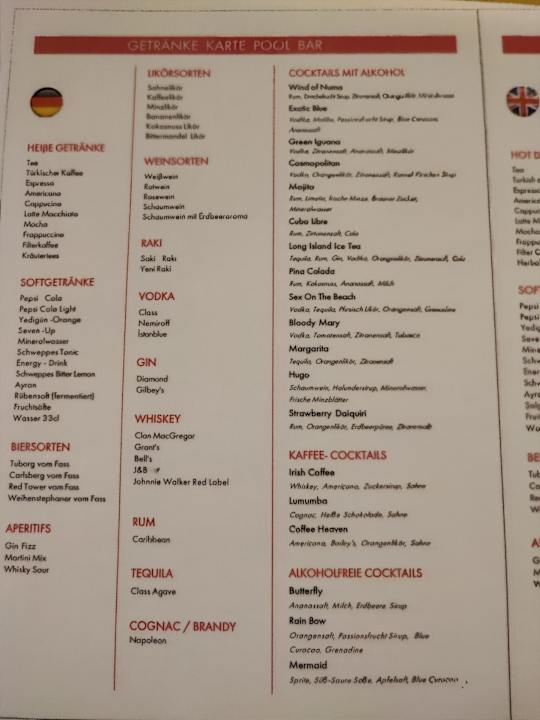 Gastro allsun Numa Club Side