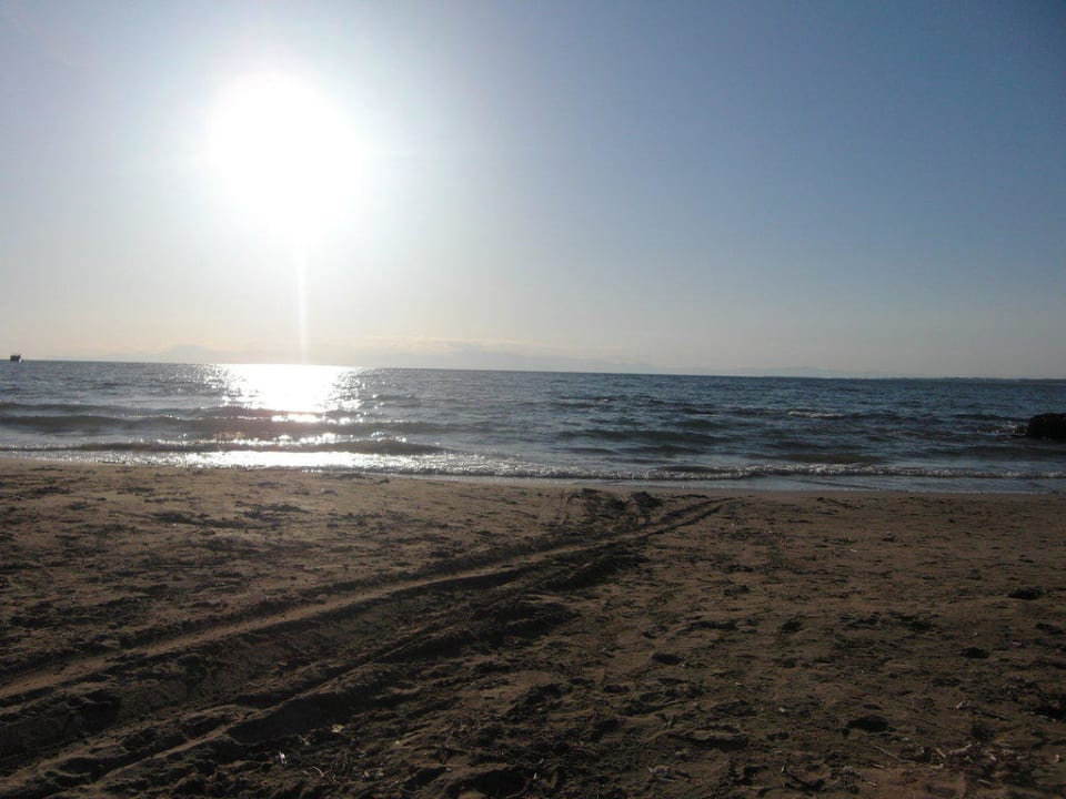 Sonnenuntergang Hotel Neptün/Neptun