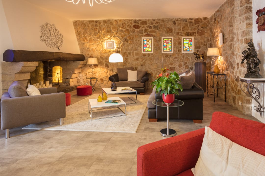 Lobby Hotel Les 3 Barbus