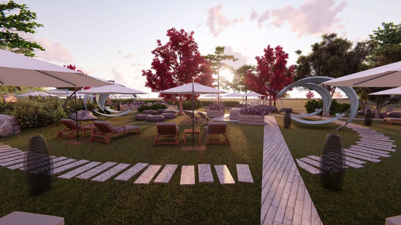 Gartenanlage Olympian Bay Grand Resort