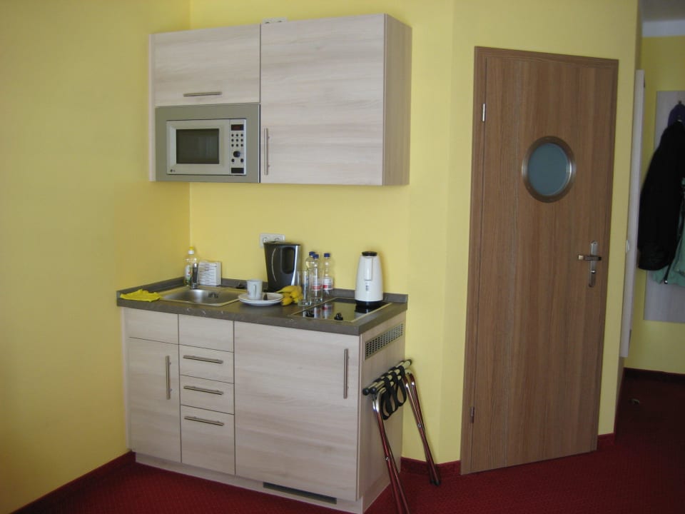 Mini-Küche Aparthotel Strandhus Familie Herrgott