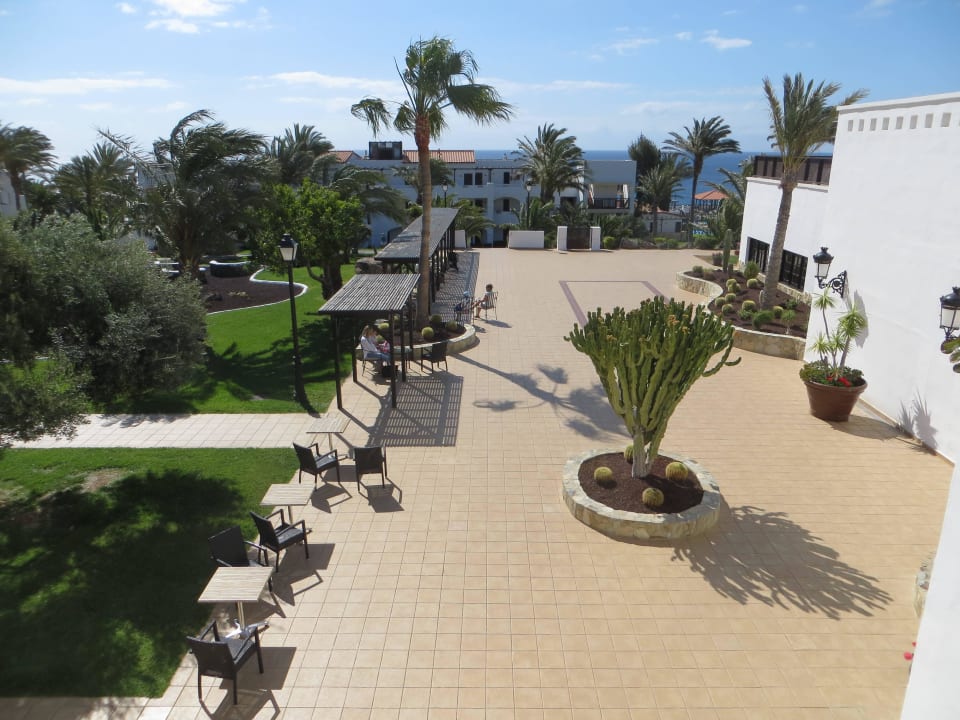 Blick aus dem 1 Stock des Rezeptionsgebäudes TUI MAGIC LIFE Fuerteventura