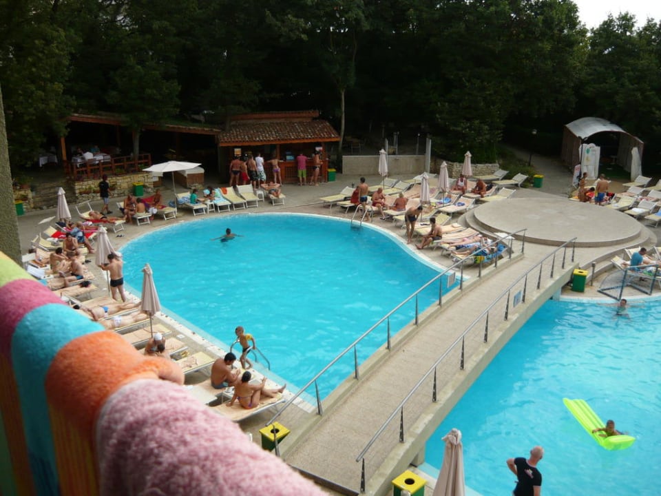 Blick auf den Pool aus dem 2. Stock HVD Viva Club Hotel