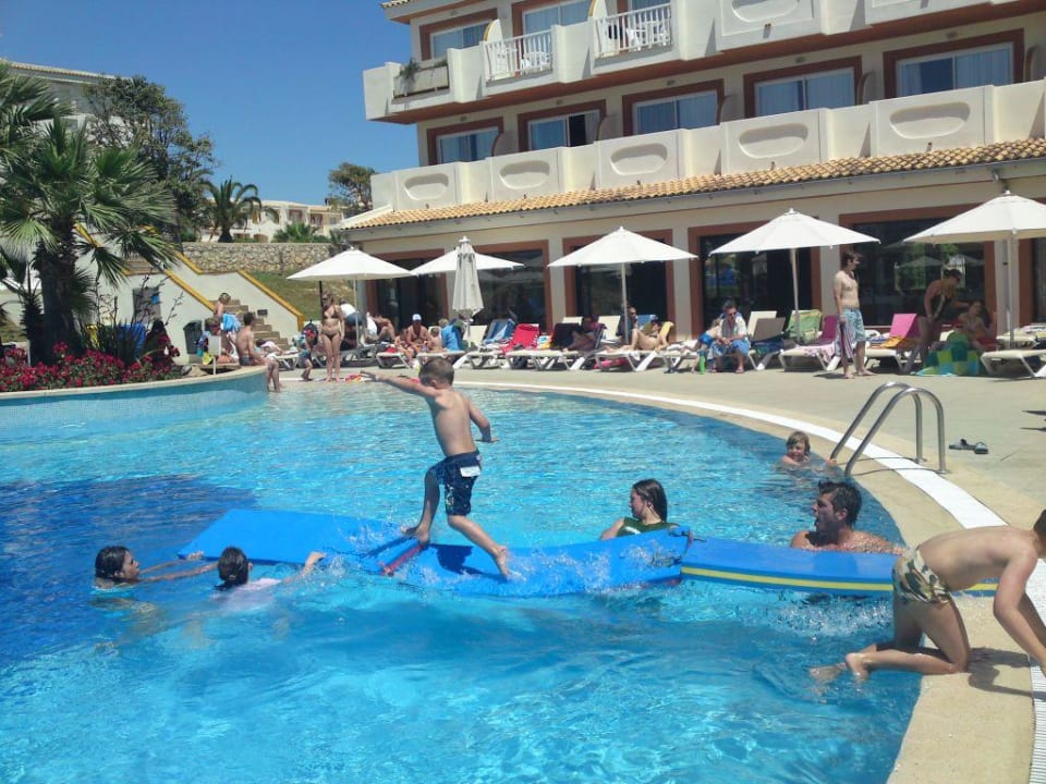 Unterer Pool mit Animation blau punta reina