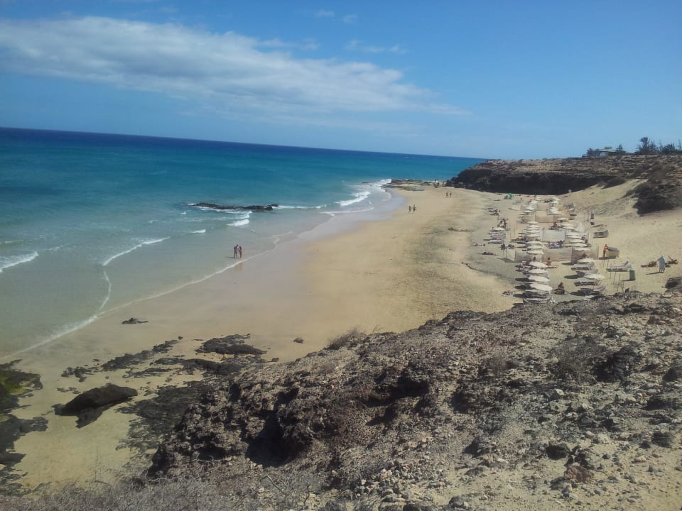 Schöner flach ins Meer abfallender Strand H10 Playa Esmeralda - Adults only