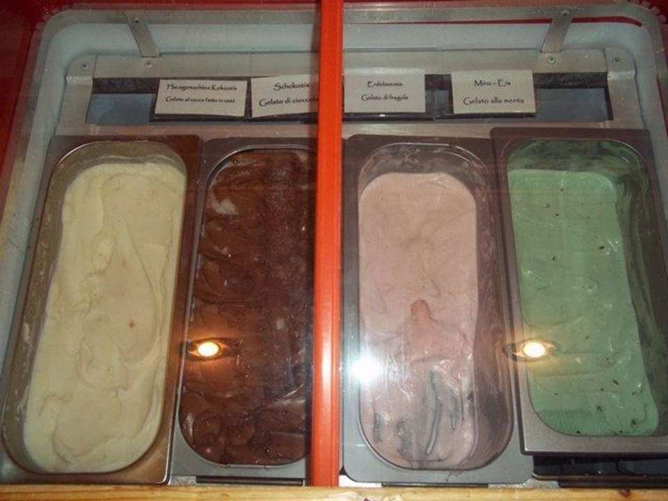 Nachspeise Büffet, Eis Alphotel Tyrol