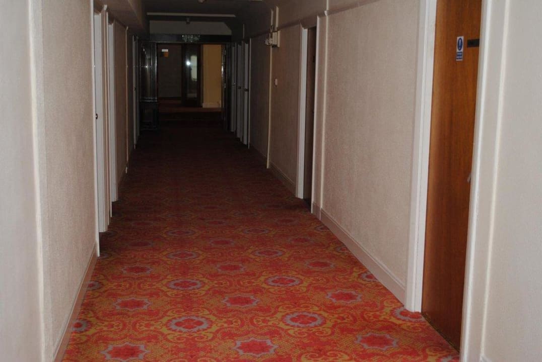 Flur mit Teppich Hotel Bristol