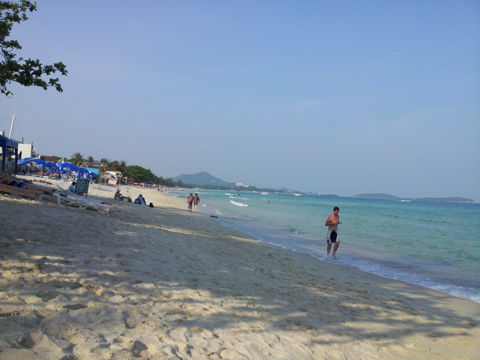 Chaweng Beach ganz südlich Hotel Sans Souci Samui