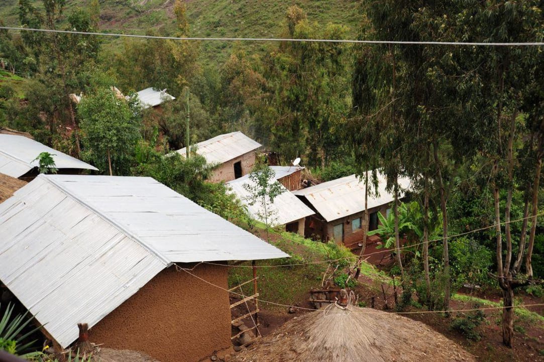 Blick vom Balkon Tukul Village Hotel