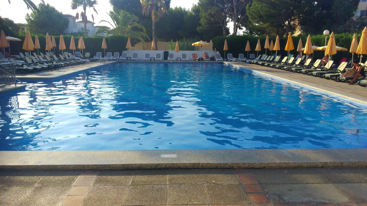 Der Pool am Morgen Millor Sol