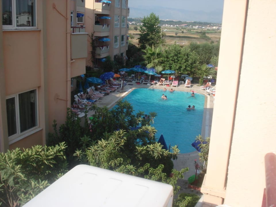 Ausblick vom Balkon New Garden Hotel Side