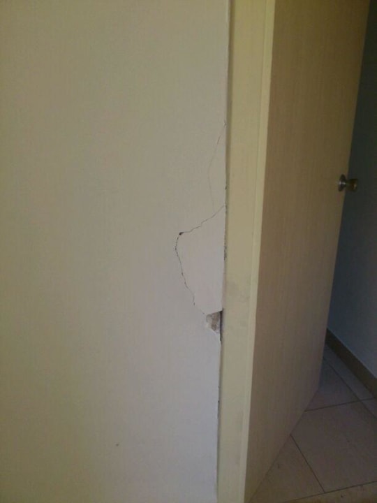 Wand kaputt Omar Khayam Resort & Aquapark