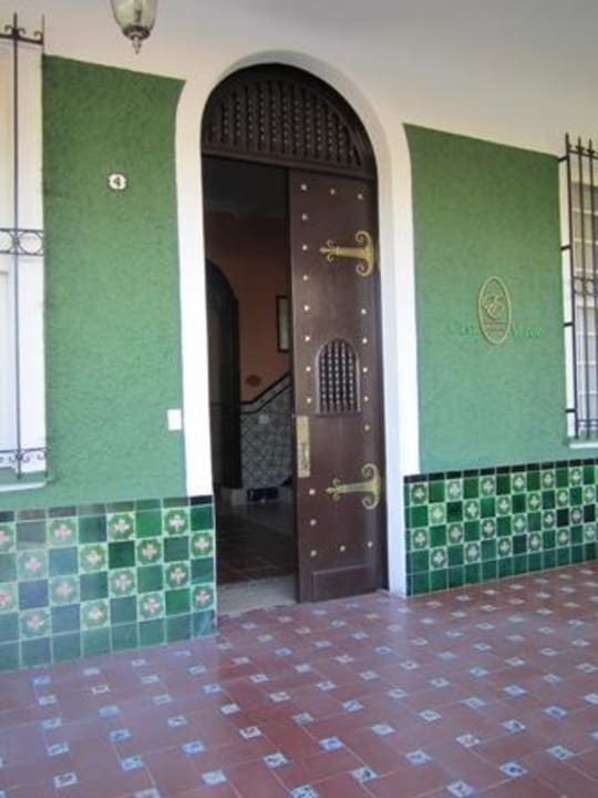 Eingang Hotel Encanto Casa Verde